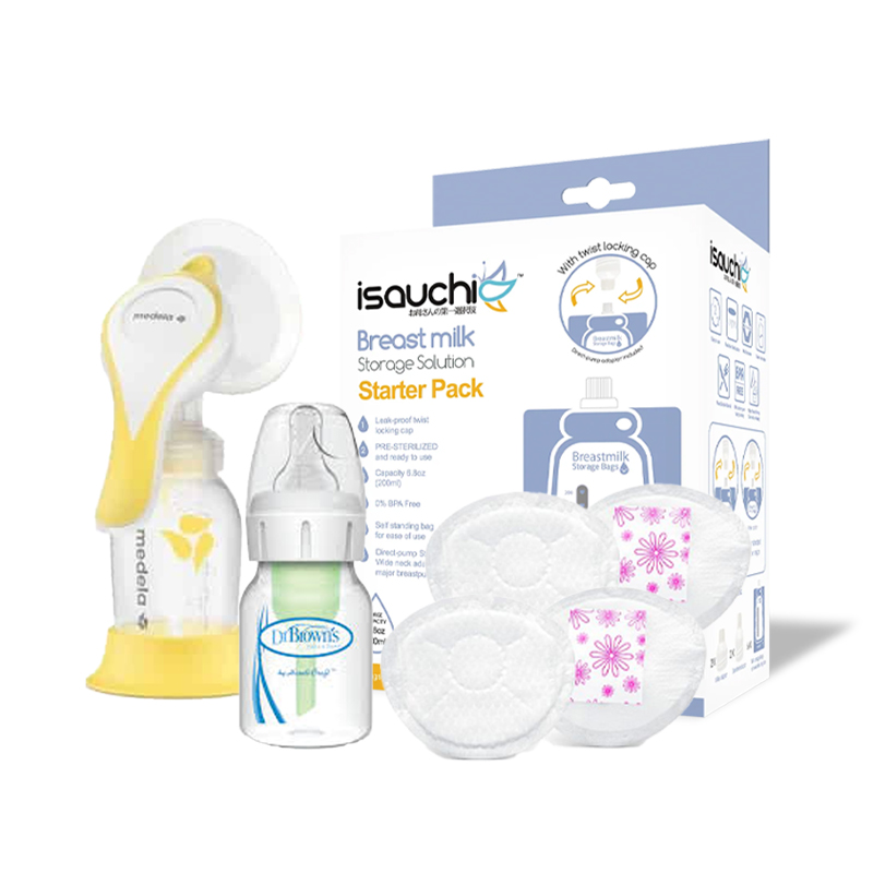 Medela Harmony Manual Breast Pump Bundle